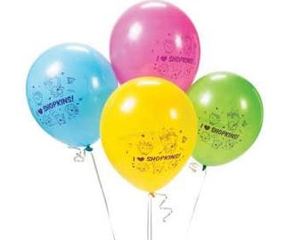 Shopkins Party balloons / photo booth/