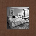 True Brown Linen Coverlet - Solid Brown Linen Bedspread - Made to Order in the USA - Summer Bedding