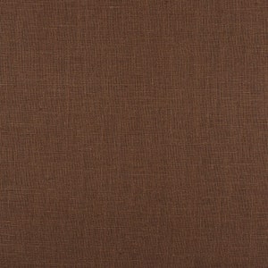 XL True Brown Linen Throw Solid Brown Blanket 100% Flax Linen Living Room & Bedroom Soft Bedding Made to Order in the USA image 2