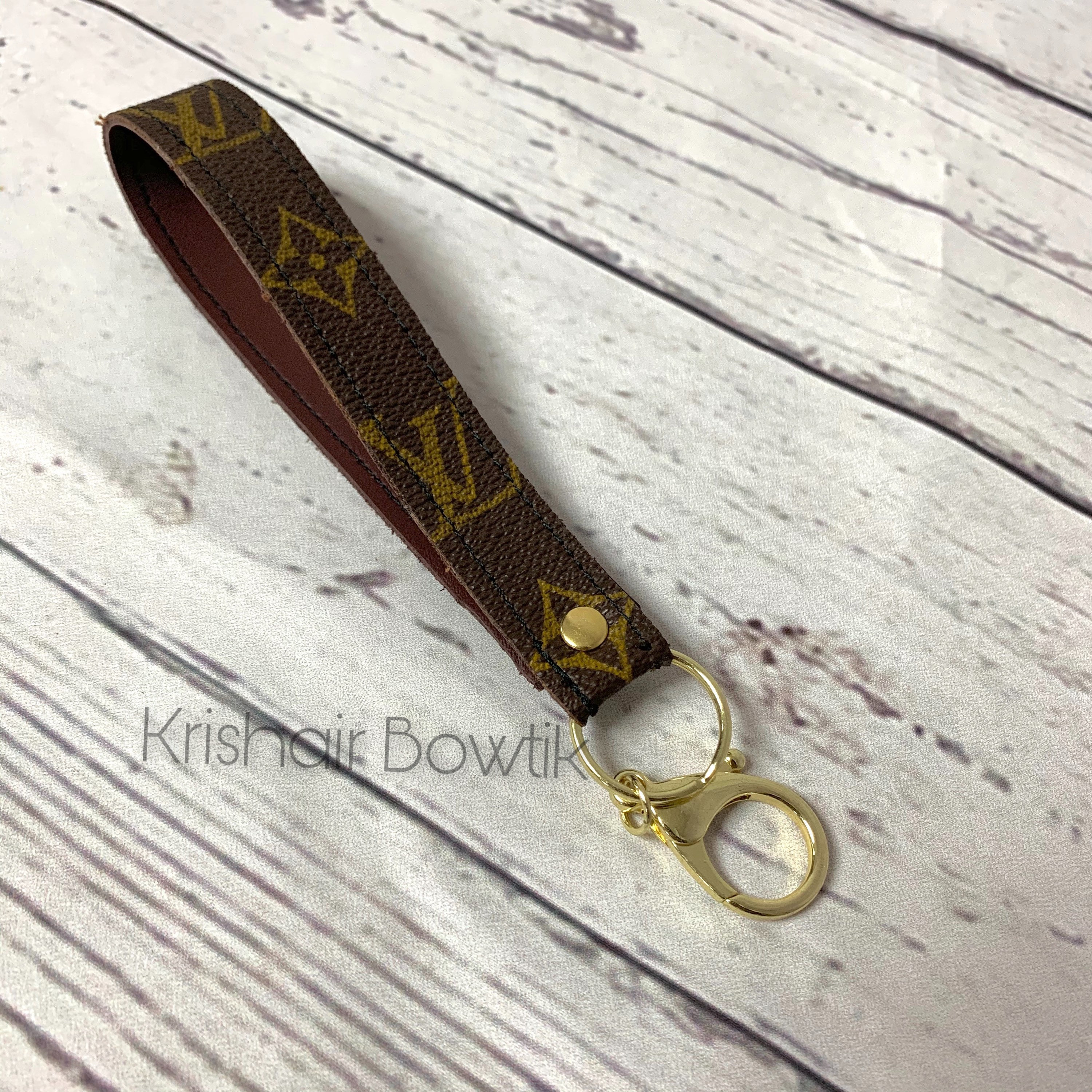 Louis Vuitton Wristlet Strap Keychain Holder