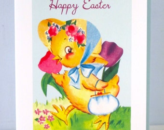 Easter Greeting Card Chick by writeables