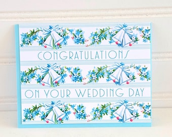 Hochzeitskarte im Vintage Style von Writeables