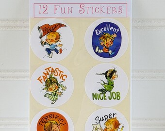 School and Achievement Stickers