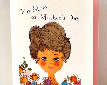 Vintage Style Happy Mother's Day Karte von Writeables