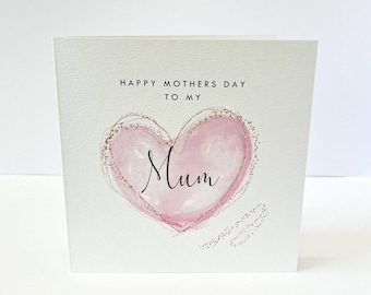 Happy Mothers Day Card, Happy Mothers Day Card, Mum Mothers Day Card, For Mummy, Mother, Mumma