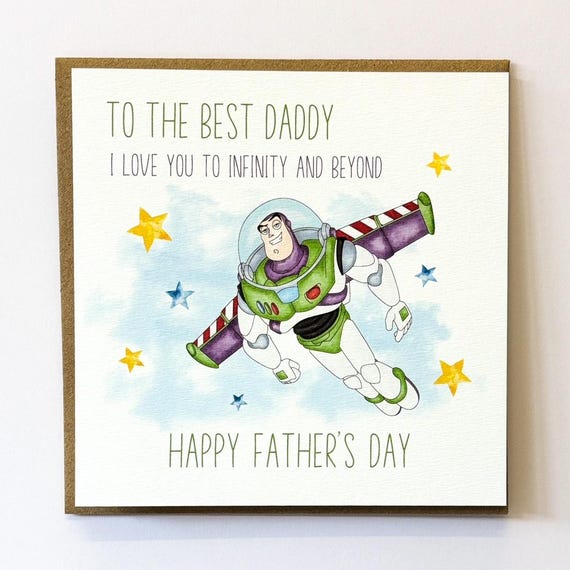 Te amo hasta el infinito y más allá Tarjeta del Día del Padre, Día del  Padre, Feliz Día del Padre