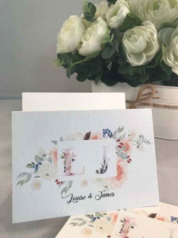 Concertina Wedding Invitation English Country Garden Wedding Etsy