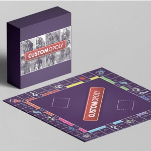 Custom Monopoly Board Game