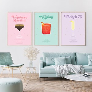 Espresso Martini Druck (rosa) Bild 5