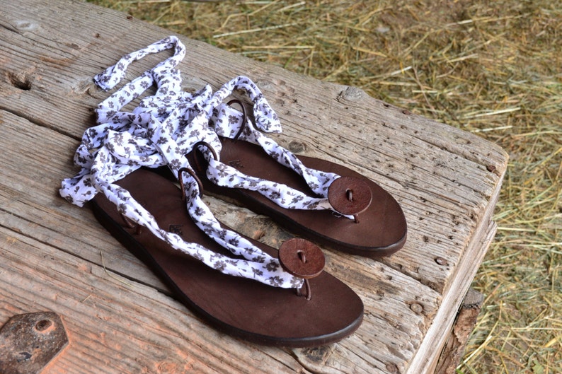 barefoot gladiator sandals