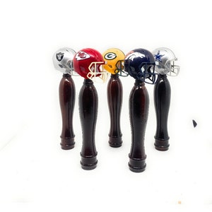 NFL Custom Beer tap handle every team available Helmet Cherry