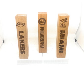 NBA Custom En graved Pub Style Bierhahn griff jedes Team verfügbar Heat Lakers Celtics und mehr!