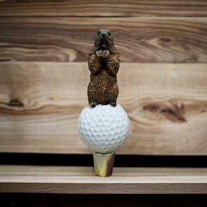 Golf Ball Gopher Caddyshack Beer tap handle