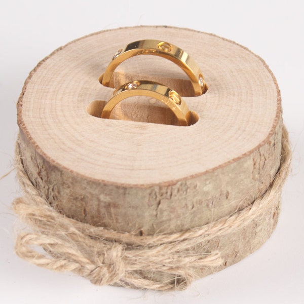 ring bearer pillow,   rustic wedding ring holder, rustic ring box, wedding decoration, woodland wedding decor,