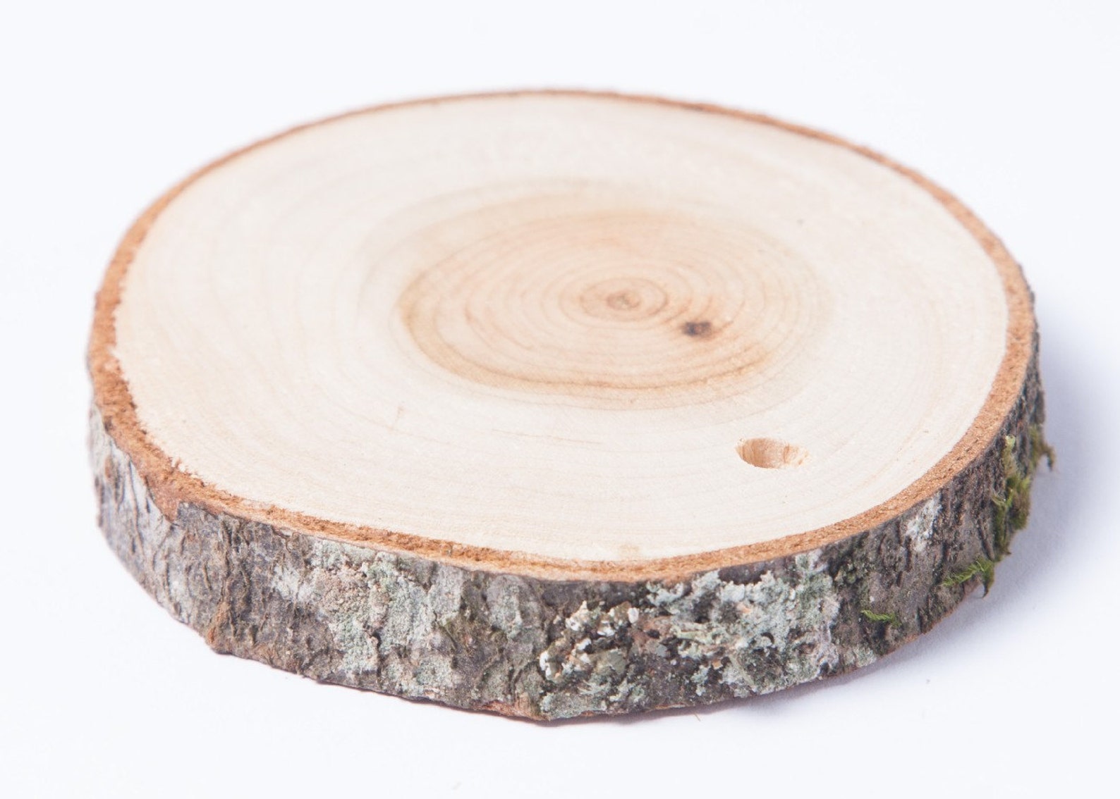 SALE 20 Assorted Wood Slices With Hole Rustic Wood Slices for Etsy