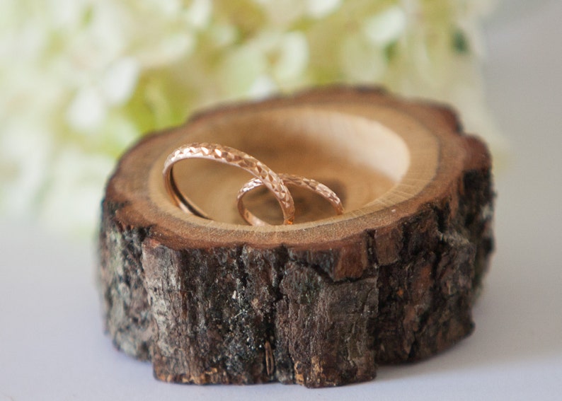 ring bearer pillows woodland wedding decor wedding decoration Rustic wedding ring pillow rustic ring holder log ring box