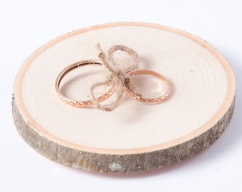 SALE! Rustic ring bearer pillow, rustic ring holder, rustic ring box, wedding decoration, woodland wedding decor
