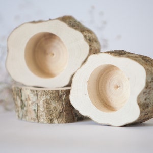 5 log candle holders, tea light holder, woodland wedding centerpiece, rustic wedding decor, home decor, country wedding, christmas decor