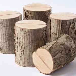 10 Rustic Place Card Holders, table number holder, nut-tree wedding table decor, rustic table number holder, woodland wedding centerpiece