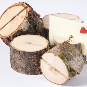 90 porta-número de mesa de casamento rústico, porta-cartão de lugar, porta-cartão de visita, porta-etiqueta de nome, suporte de número de mesa, decoração de casamento rústico