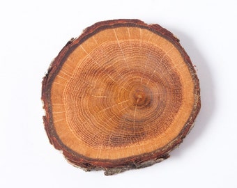 Wooden coaster 3" 1/2, wooden disc, tree slice, rustic wedding decor, drink coaster, wood slice, wood circle, home decor, wood coaster.