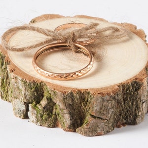 Rustic ring bearer pillow, rustic ring holder, rustic ring box, wedding decoration, woodland wedding decor