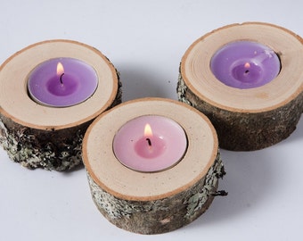 10 portacandele rustici tè portalampada, centrotavola matrimonio nei boschi, matrimonio rustico arredamento, arredamento casa, sposa del paese, decorazioni di Natale