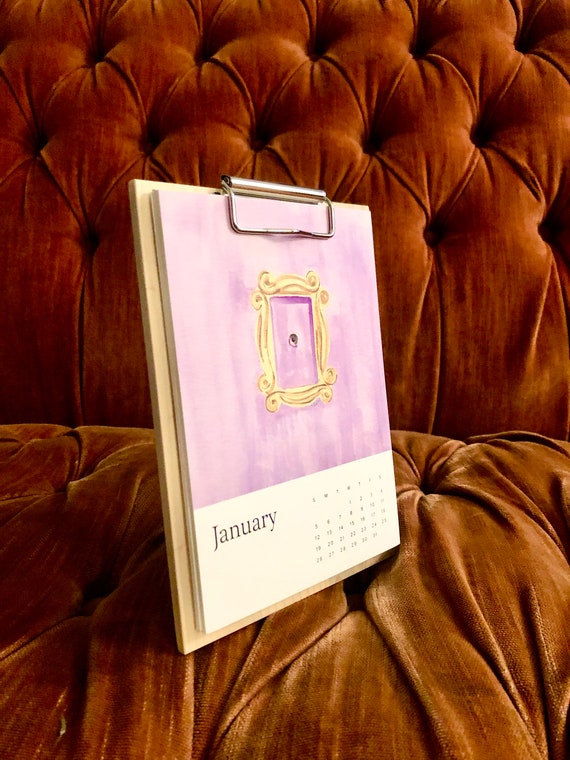 Friends TV Show 12-month Desk Calendar 2023 90 Sitcom - Etsy Friends TV Show 12-month Desk Calendar 2023 90 Sitcom - Etsy