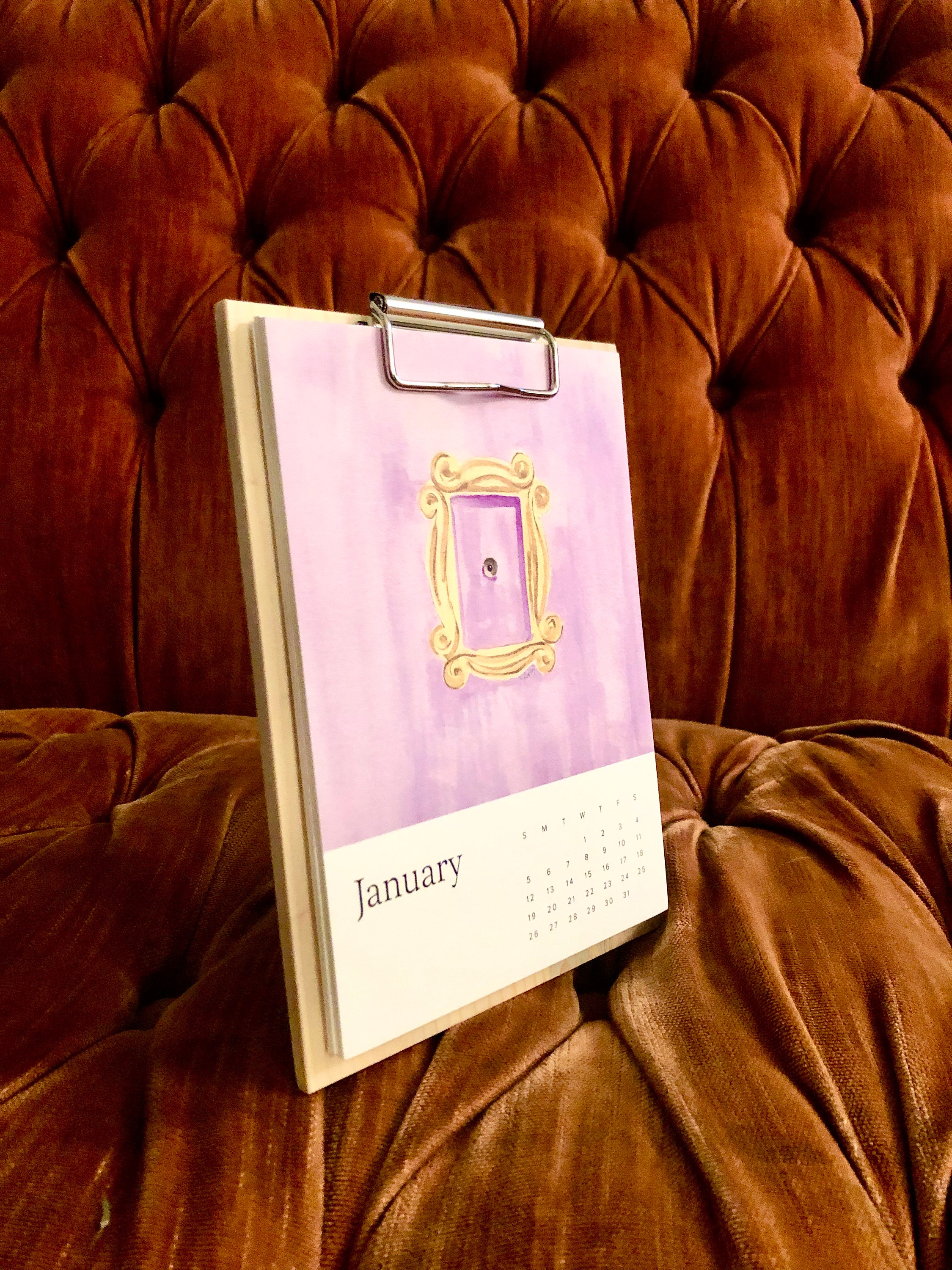 Sictom Calendrier 2023 Friends Tv Show 12-Month Desk Calendar 2022 90 Sitcom | Etsy Australia