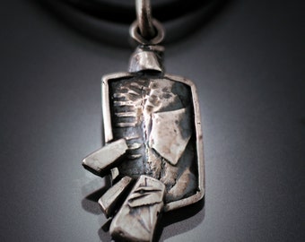 Sterling Silver Pendant | silver pendant | sterling pendant | sterling silver necklace | Fashion jewelry necklace | “Expansion” Pendant