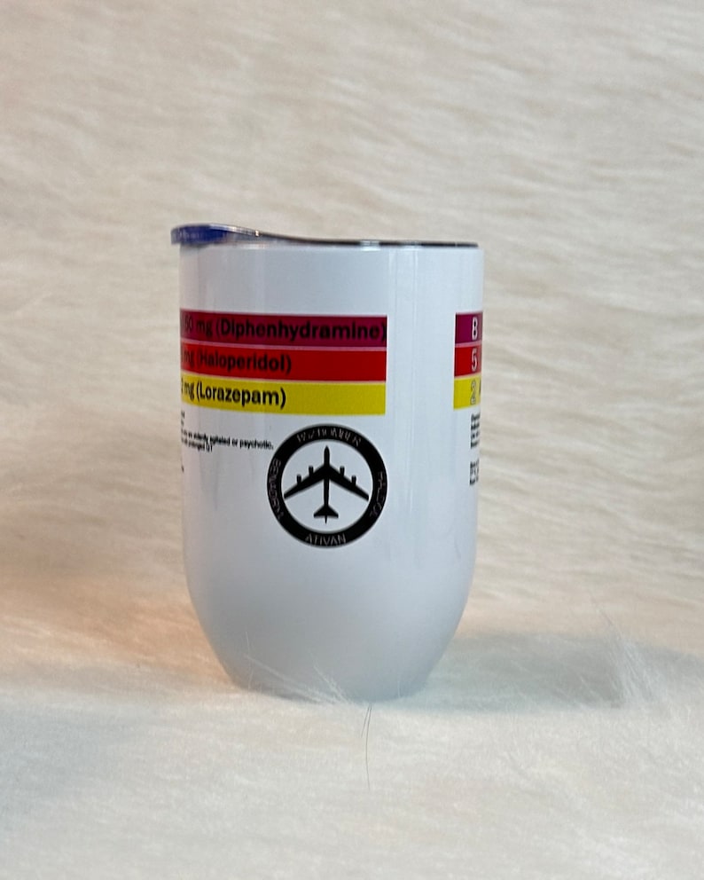 B-52 Sedative Cocktail 12 oz insulated tumbler, image 3