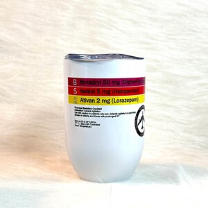 B-52 Sedative Cocktail 12 oz insulated tumbler, image 2