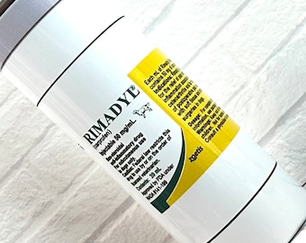 Rimadyl 20 oz skinny tumbler.