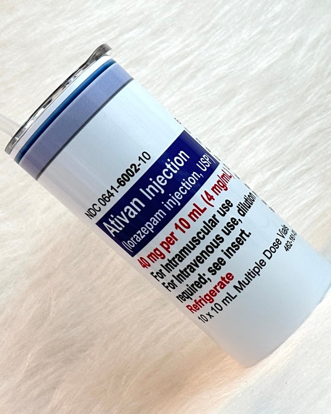 Ativan 15 Oz Insulated Tumbler. HOLIDAY SHIPPING Not Shipping Until 7/9 ...