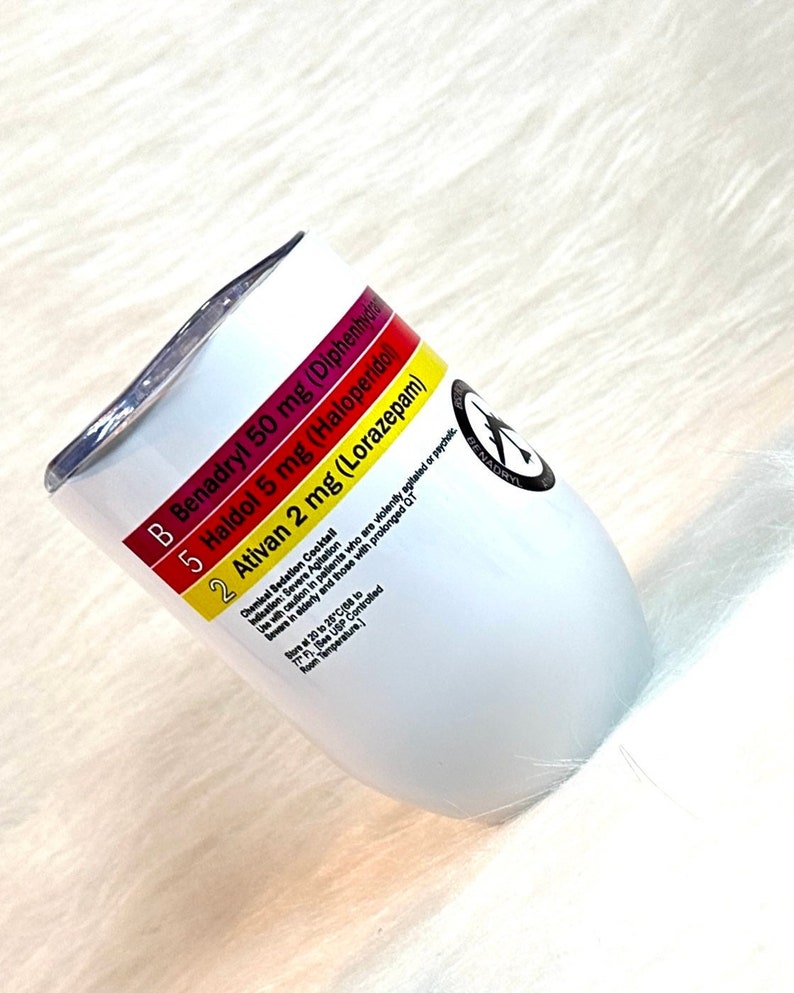 B-52 Sedative Cocktail 12 oz insulated tumbler, image 1