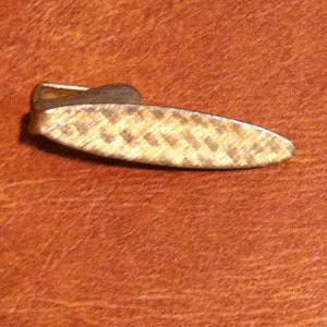 Vintage Gold Tone Tie Bar Clip