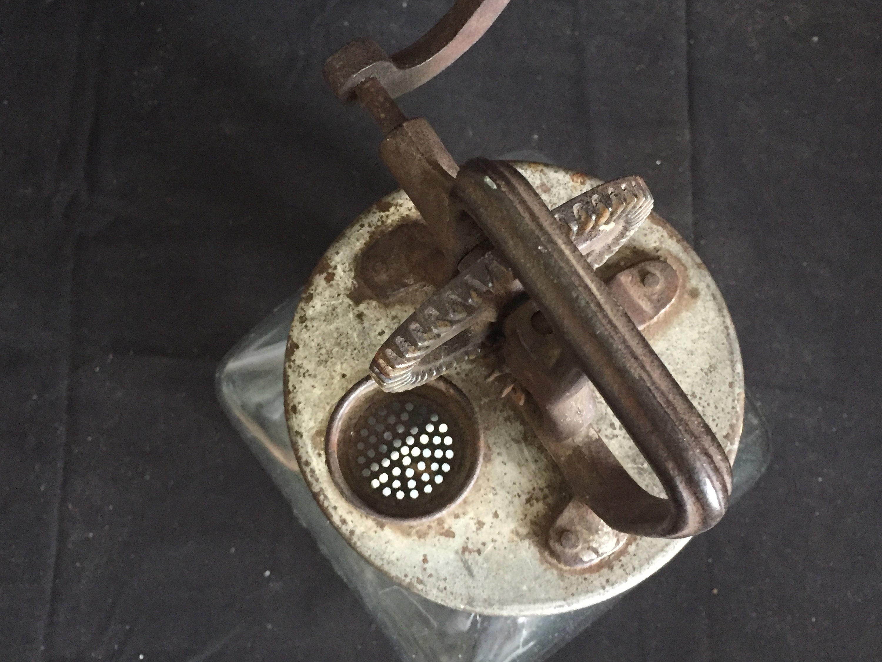 Antique Vintage Glass Jar Butter Churn With Screened Pour Etsy