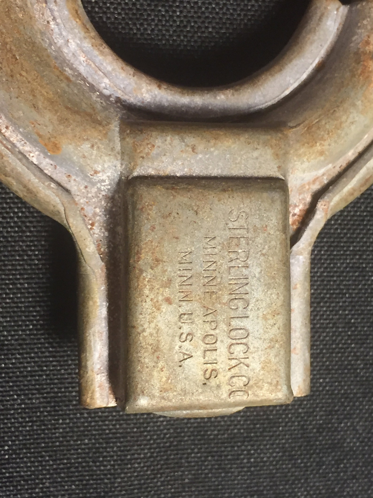 Antique Vintage Sterling Lock Co. Gas Pump Padlock Etsy