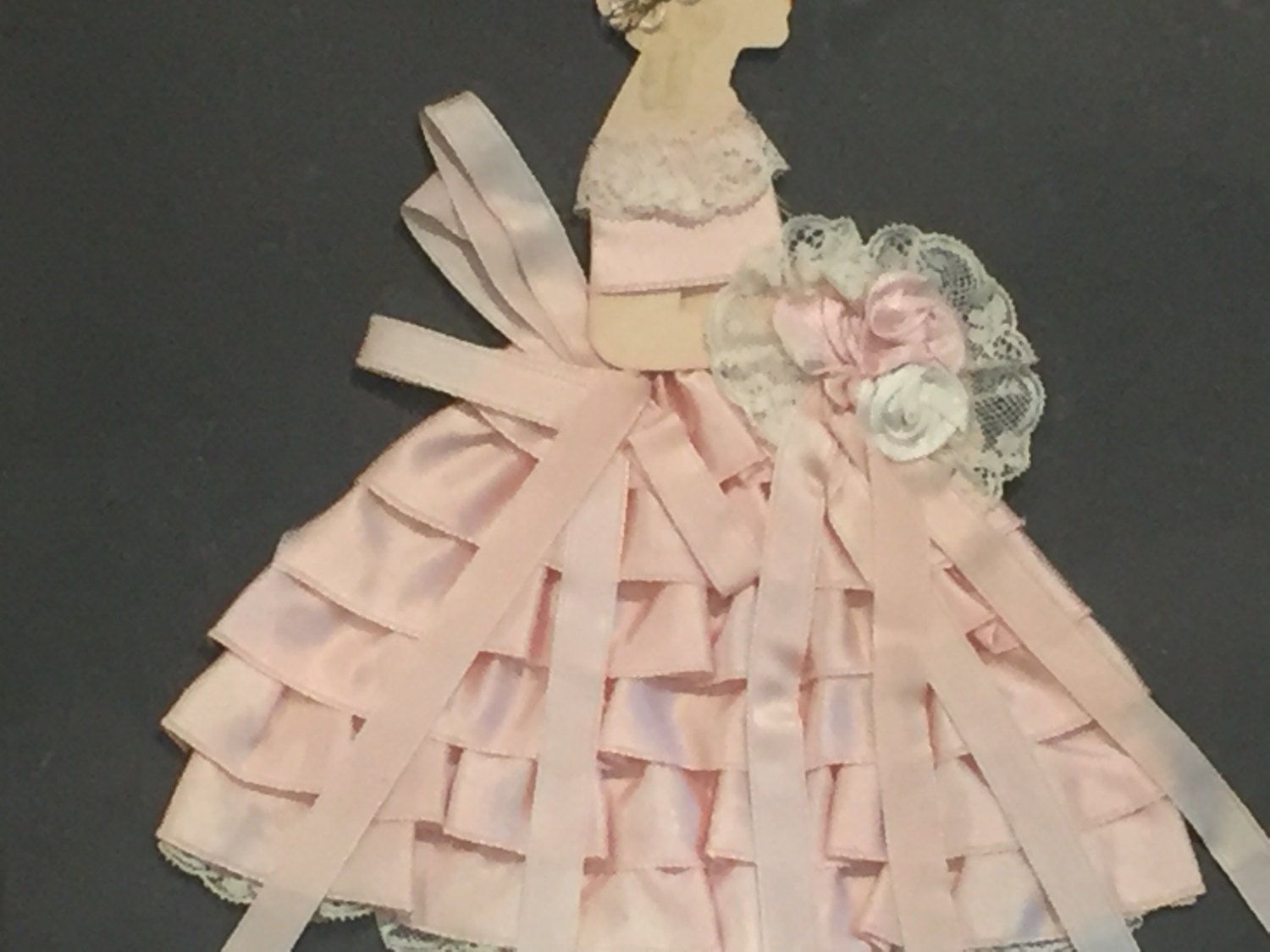 Paper Dolls Rose Lace Dress Paper Dolls Rose Lace Dress Buy Early Blossom  Porcelain Doll Deals
