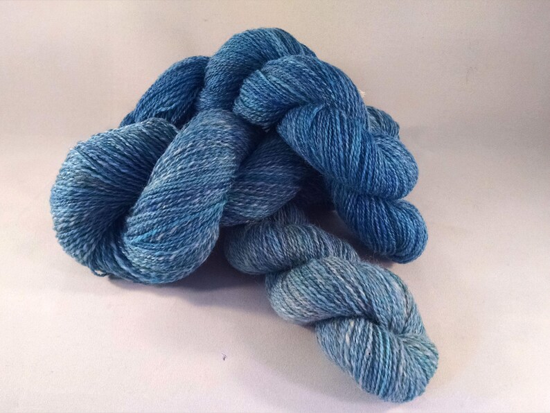 #627 fingering weight Handpun yarn