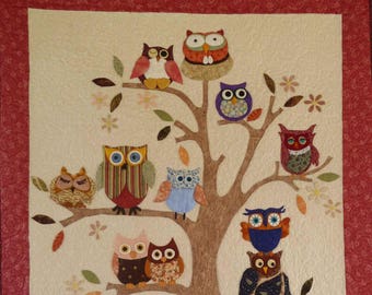 Life's a Hoot! Applique Quilt Pattern