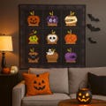 Halloween Applique Quilt Pattern: Scare-amel Apples, Whimsical Design (Digital PDF Pattern) product logo