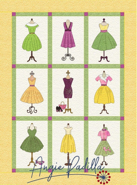Bold Patchwork Patterns A-Line Dress Bold Patchwork Patterns A-Line Dress