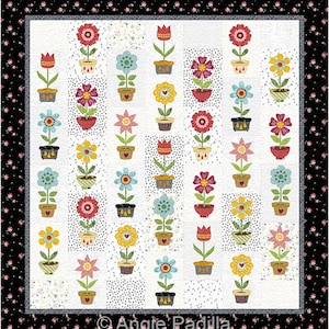 Granny's Garden - Applique Quilt Pattern