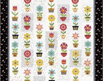 Granny's Garden - Applique Quilt Pattern