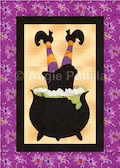 The Witch is In Halloween Quilt Pattern: Angie Padilla Design (Digital PDF) product logo