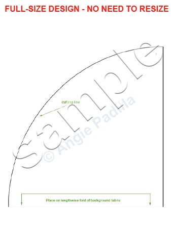 Pumpkin Patch Applique Quilt Pattern: Fall Table Runner (digital PDF ...
