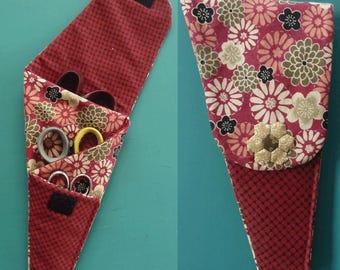 3-Pocket Scissors Case  | Digital PDF Pattern | Sewing Project | Sewing Organizer | Angie Padilla Quilt Designs