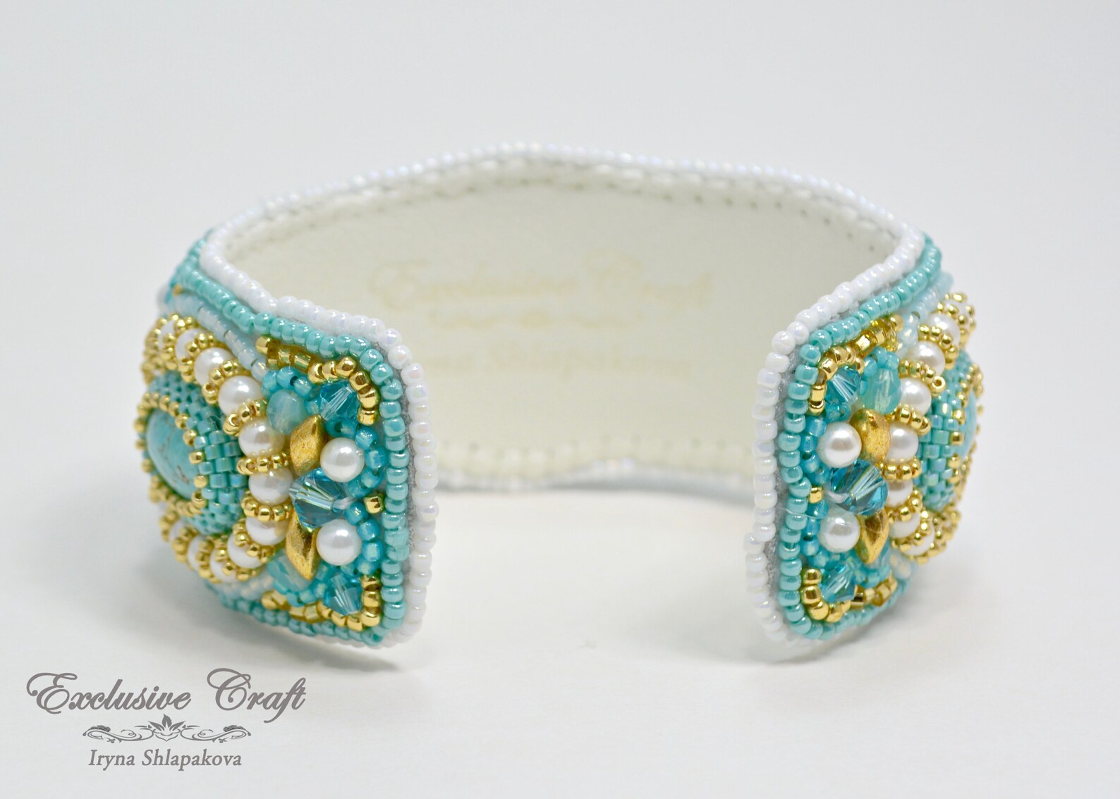 Tutorial Bead Embroidered Cuff Bracelet, Beginners Beading Tutorial