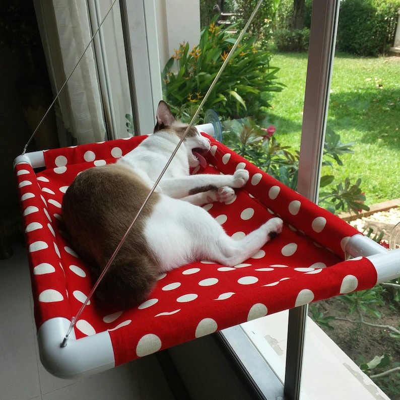 Window Cat Bed Cat Bed Cat Cot Cat Hammock Cat Furniture Etsy